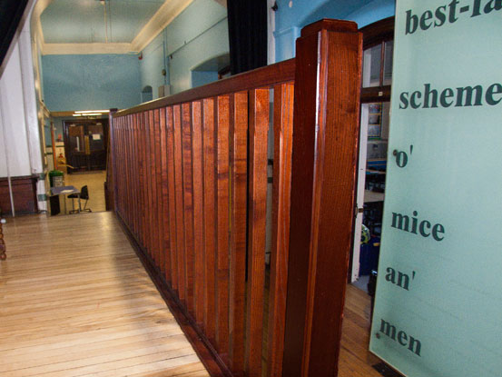 The above example has been crafted from American-white ash